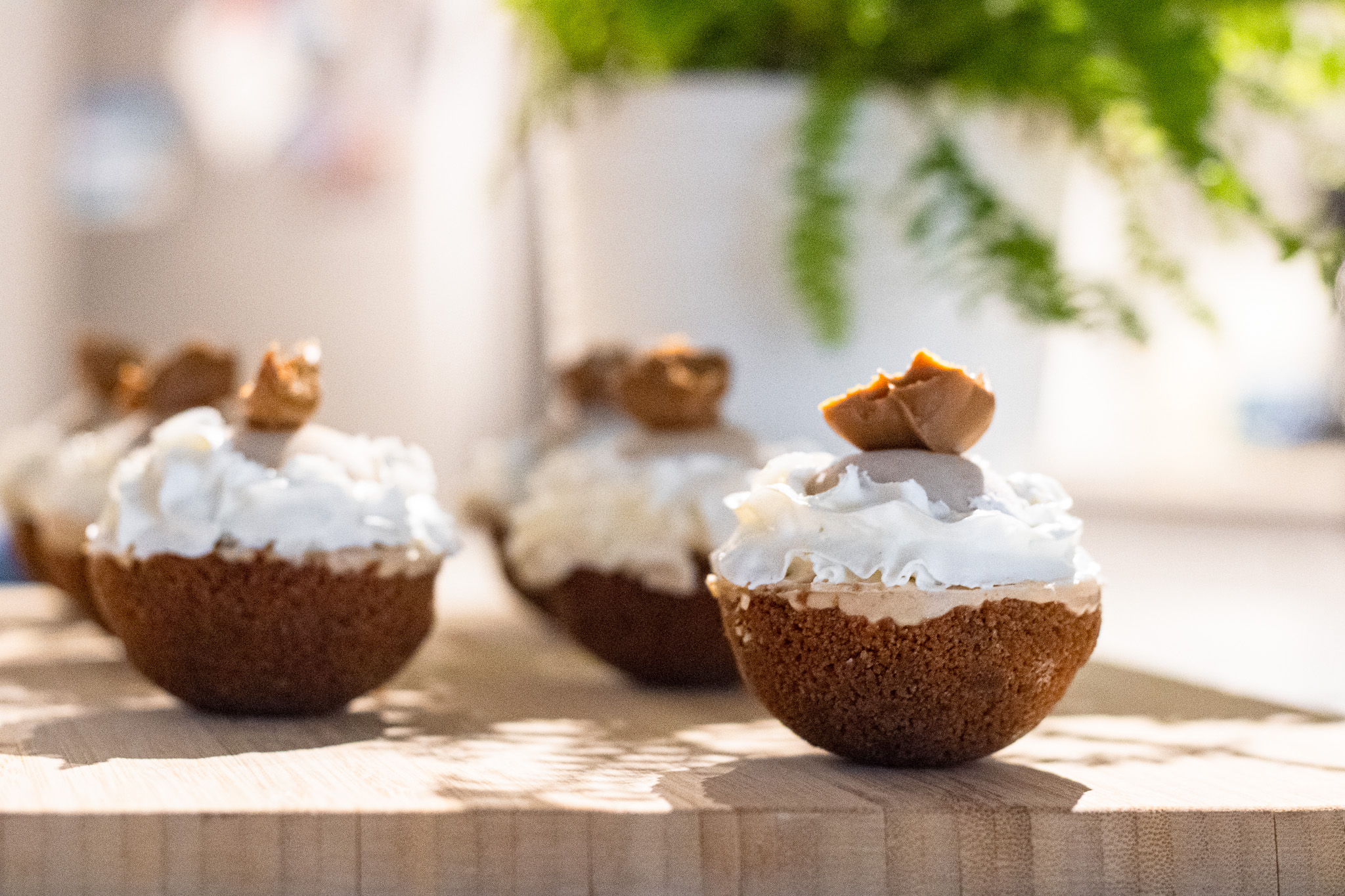 Mini Cheesecake sans cuisson au spéculoos